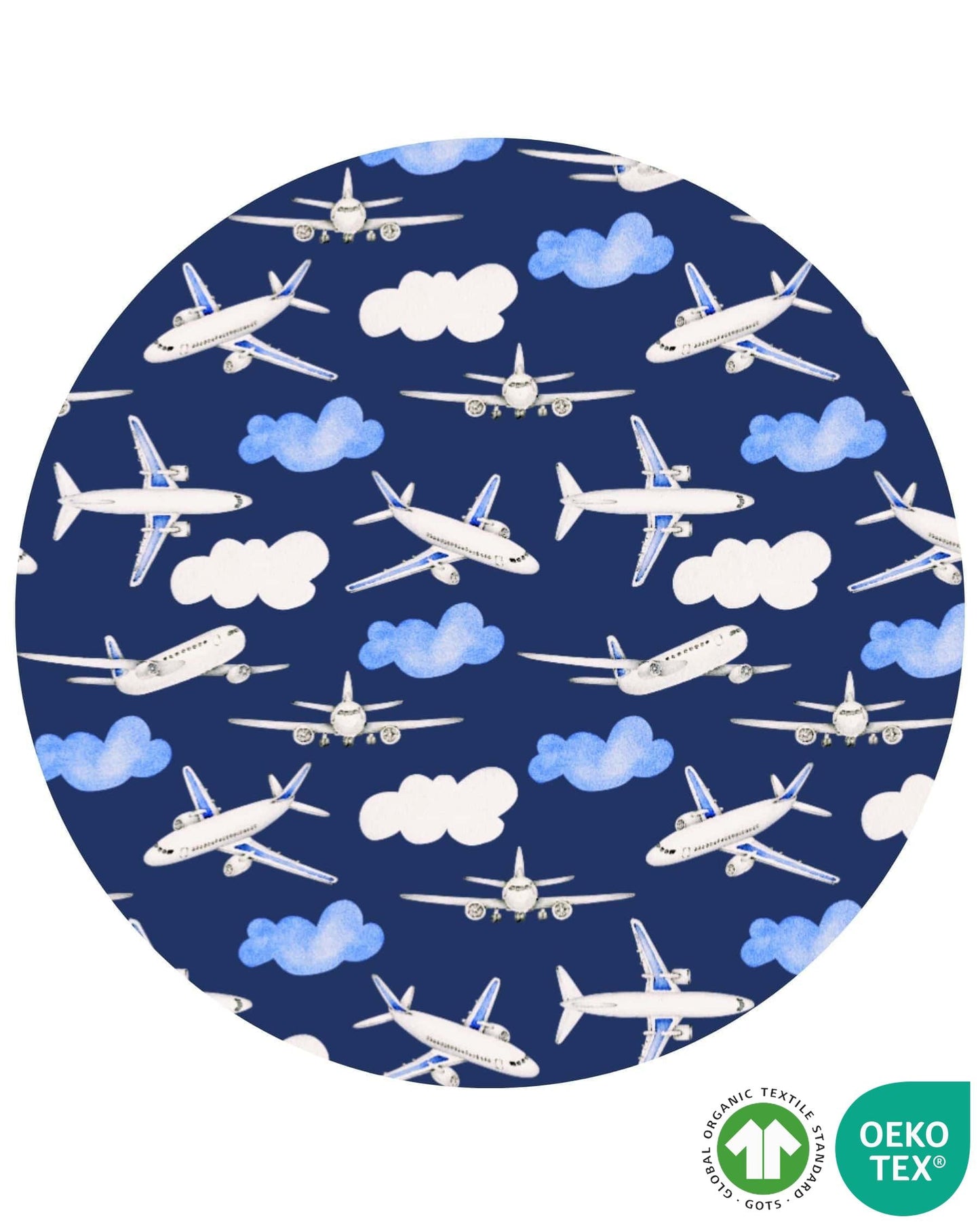 Airplane Crib sheet
