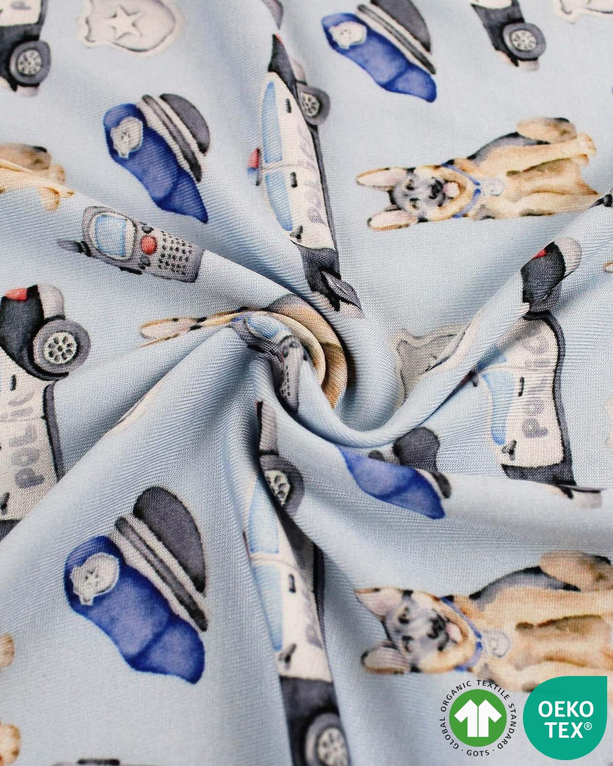 Police Officer Shorts Zippered Romper