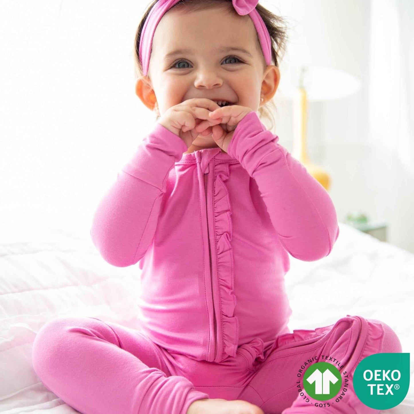 Raspberry Ruffled 'Poppy': The Convertible Romper