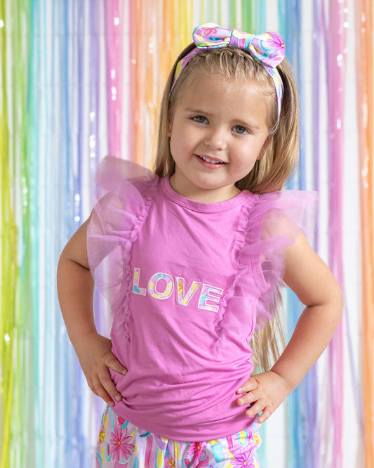 Aria Tulle Top