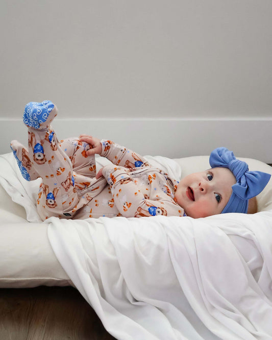 Bailey Zippered Footie