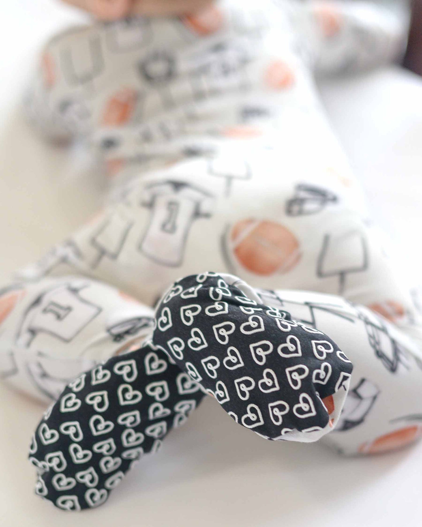 Brady Zippered Footie