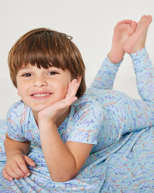 Turtle Bamboo Pajama Set