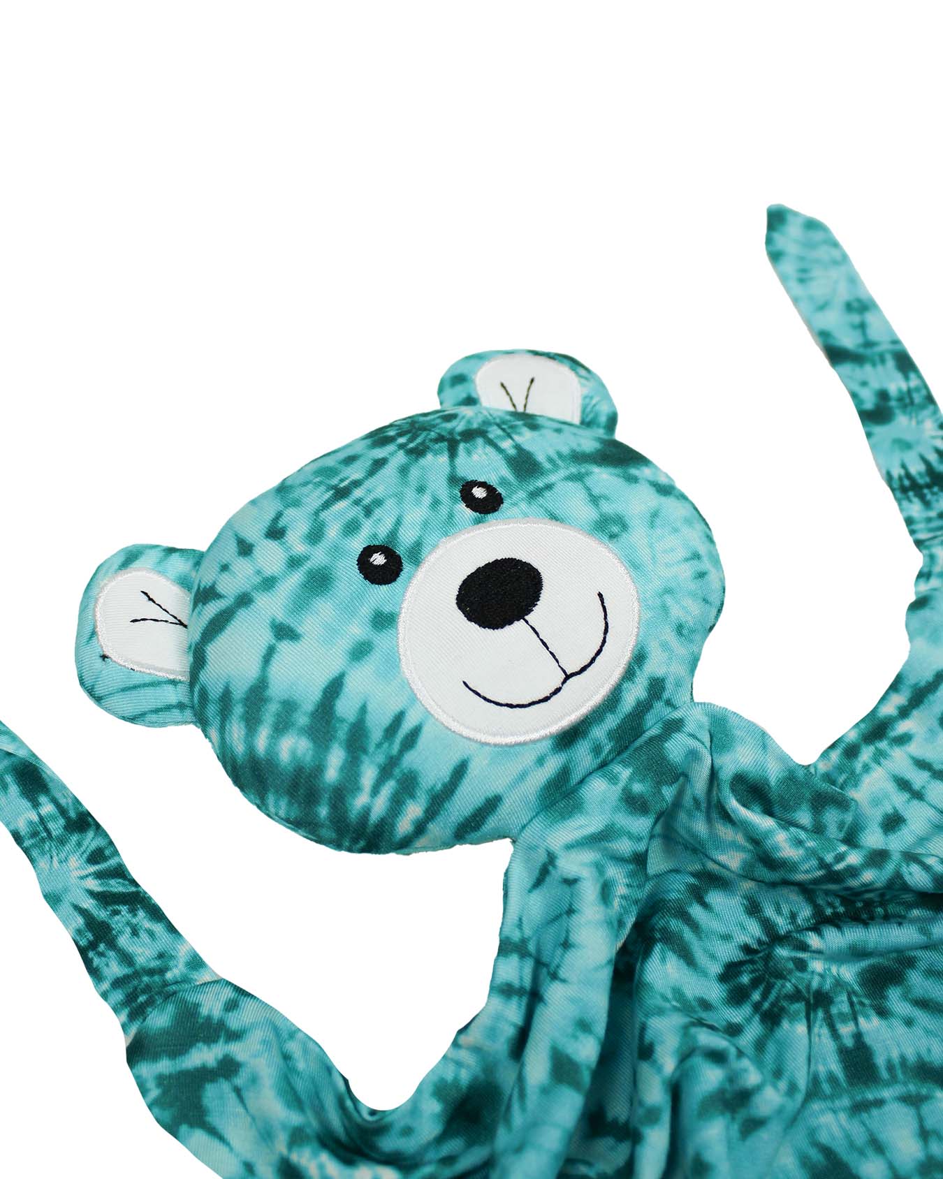Green Tie Dye Bear Plush Lovey