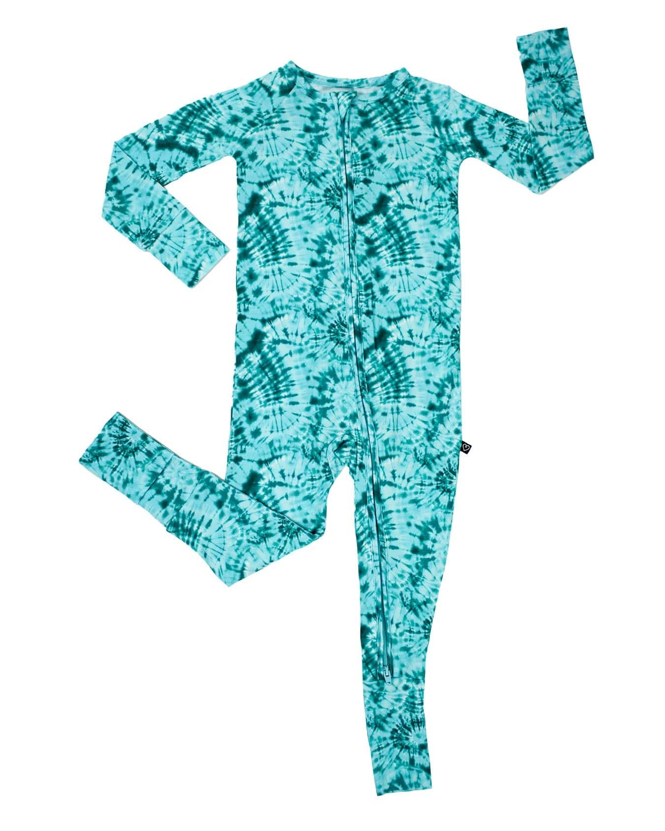 Green Tie Dye Poppy Convertible Romper