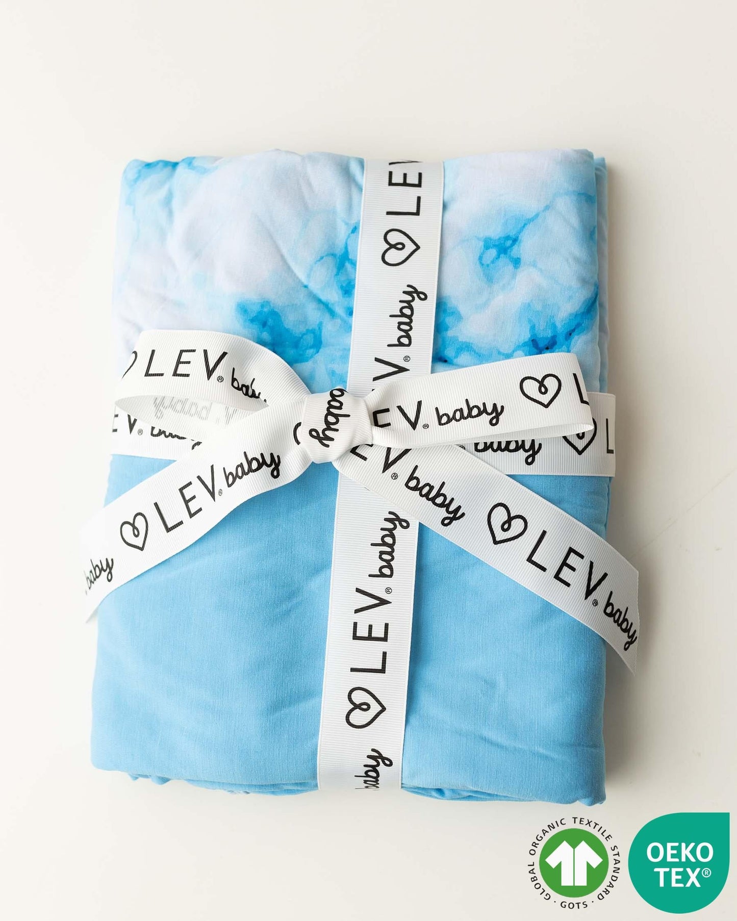 Blue Marble Bamboo Blanket (50”X50”) Lev Baby