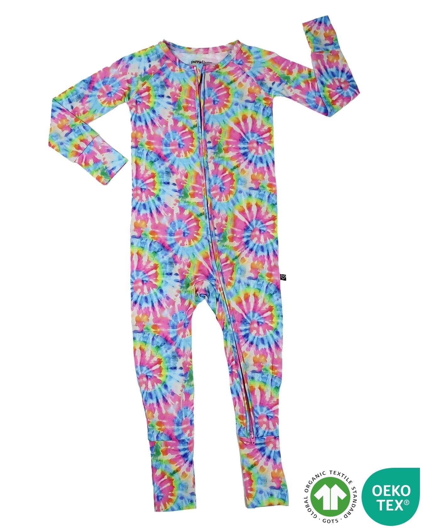 Rainbow Tie Dye Convertible Romper