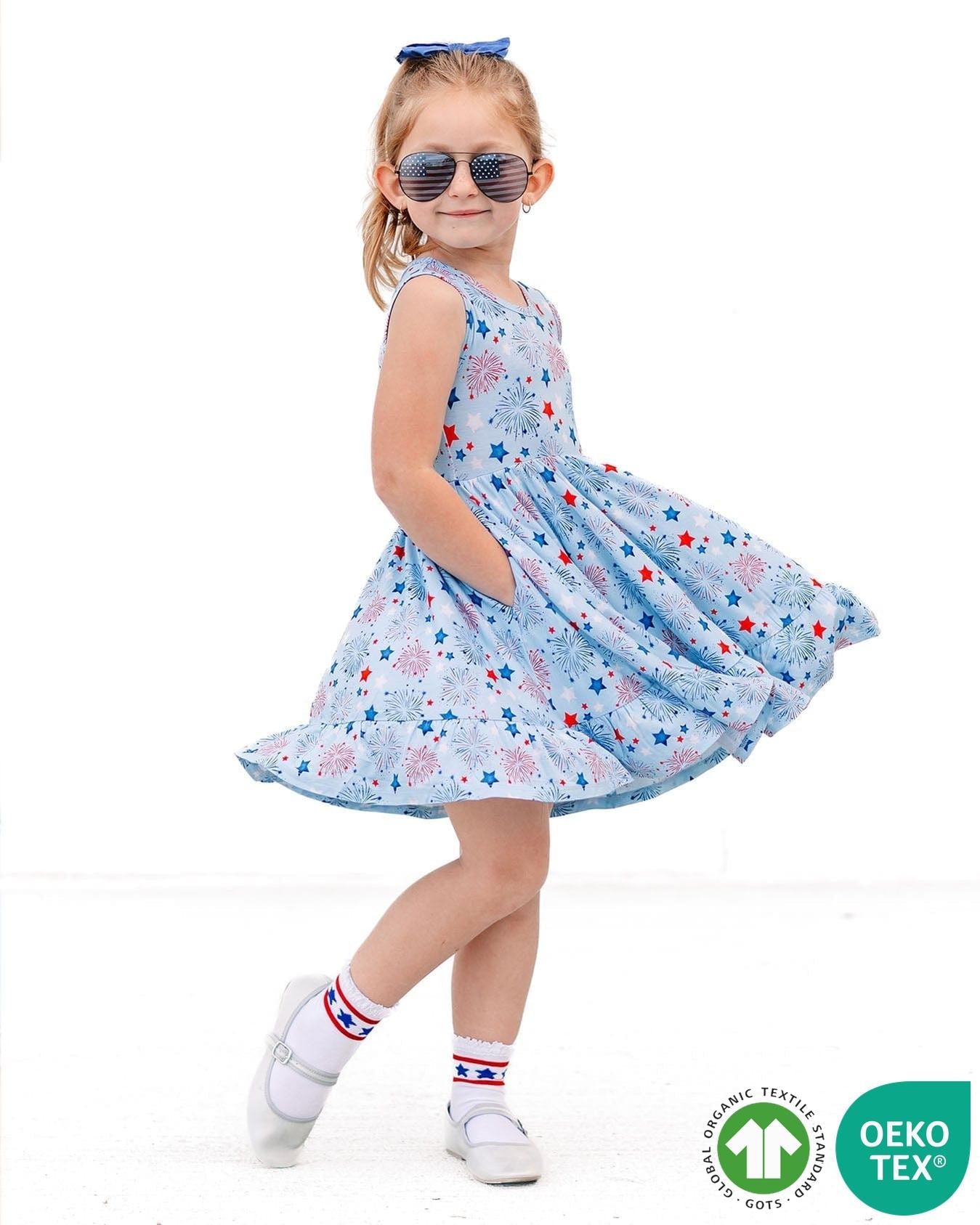 Fireworks Toddler Dress