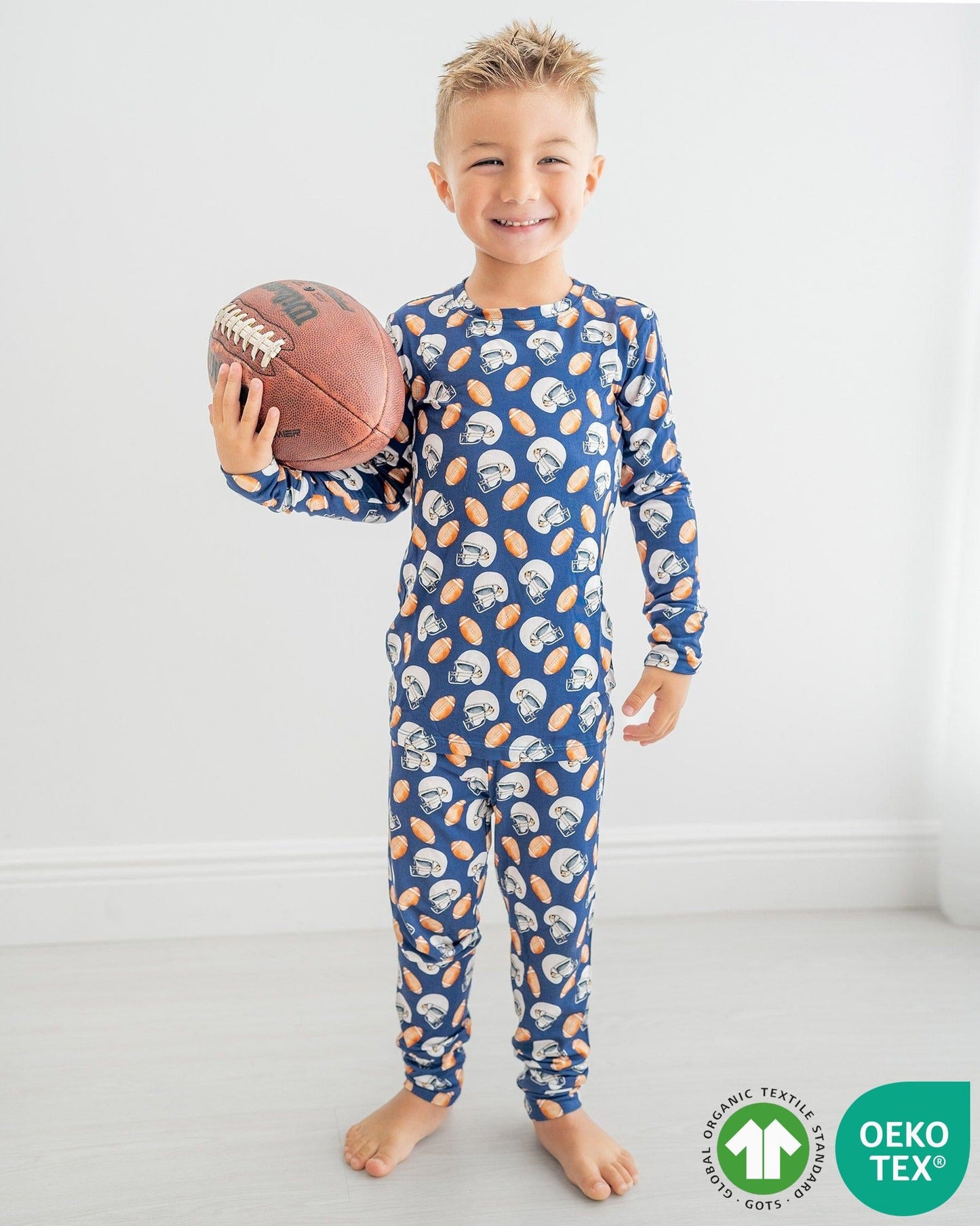 Sustainable Bamboo Football Toddler Lounge