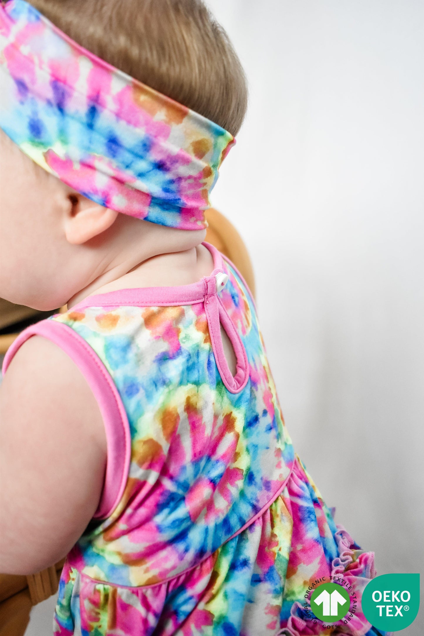 Rainbow Tie Dye Headband