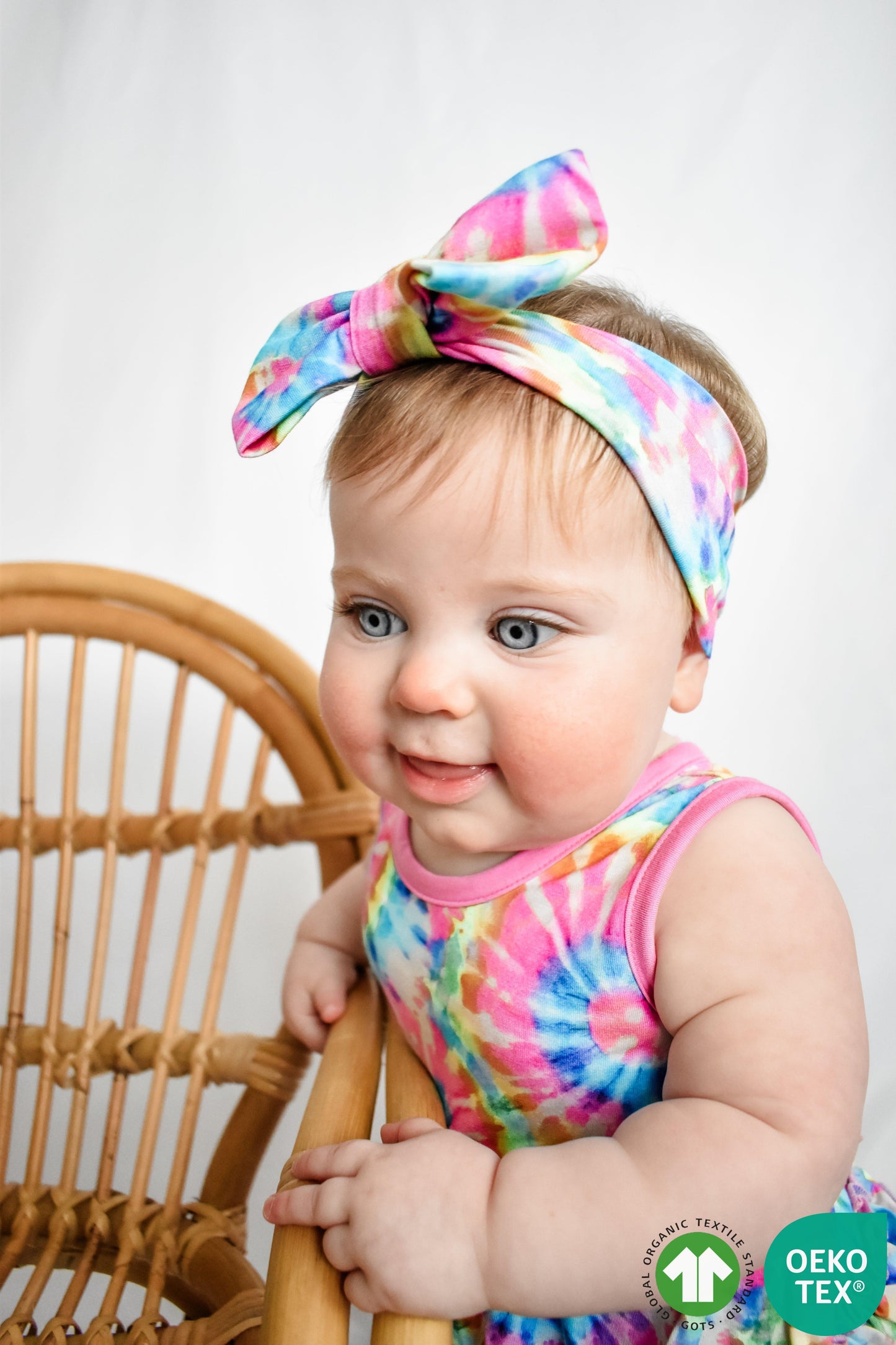 Rainbow Tie Dye Headband