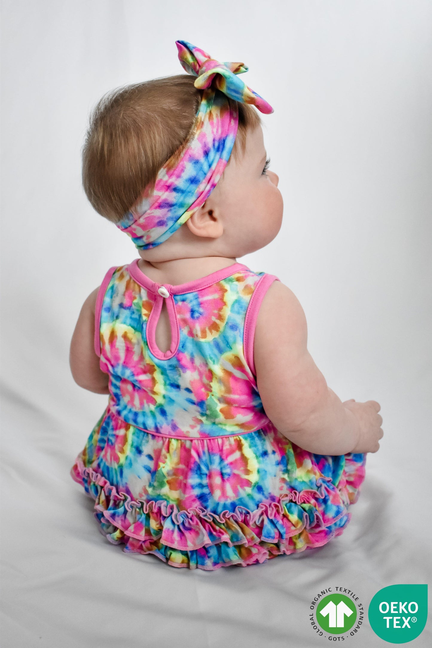 Rainbow Tie Dye Headband