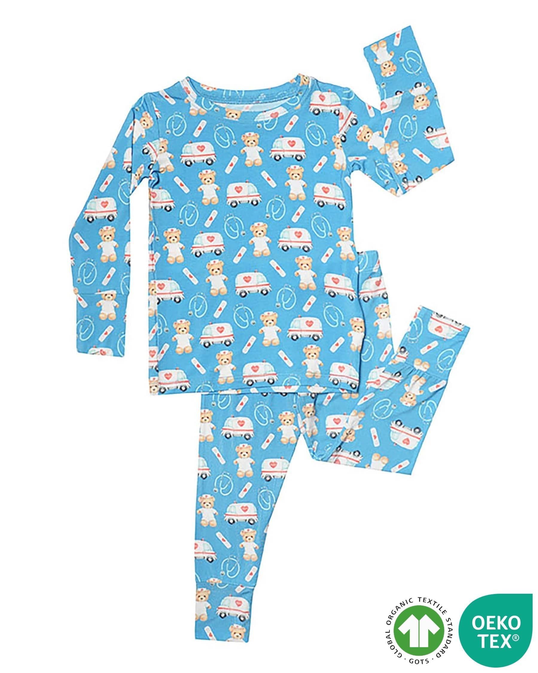 Lev Baby Pajama Set in Hero Collection