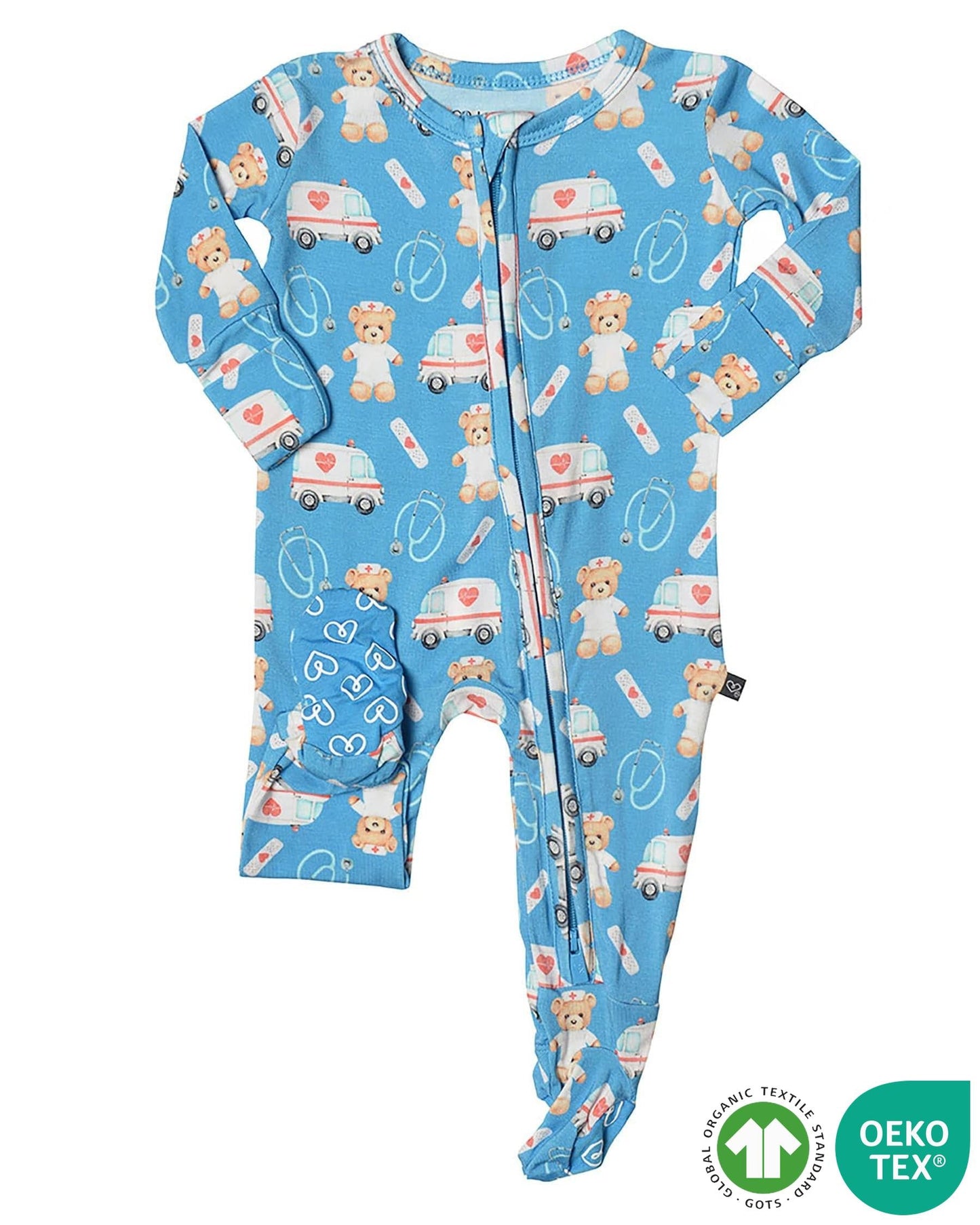 Hero Zippered Footie