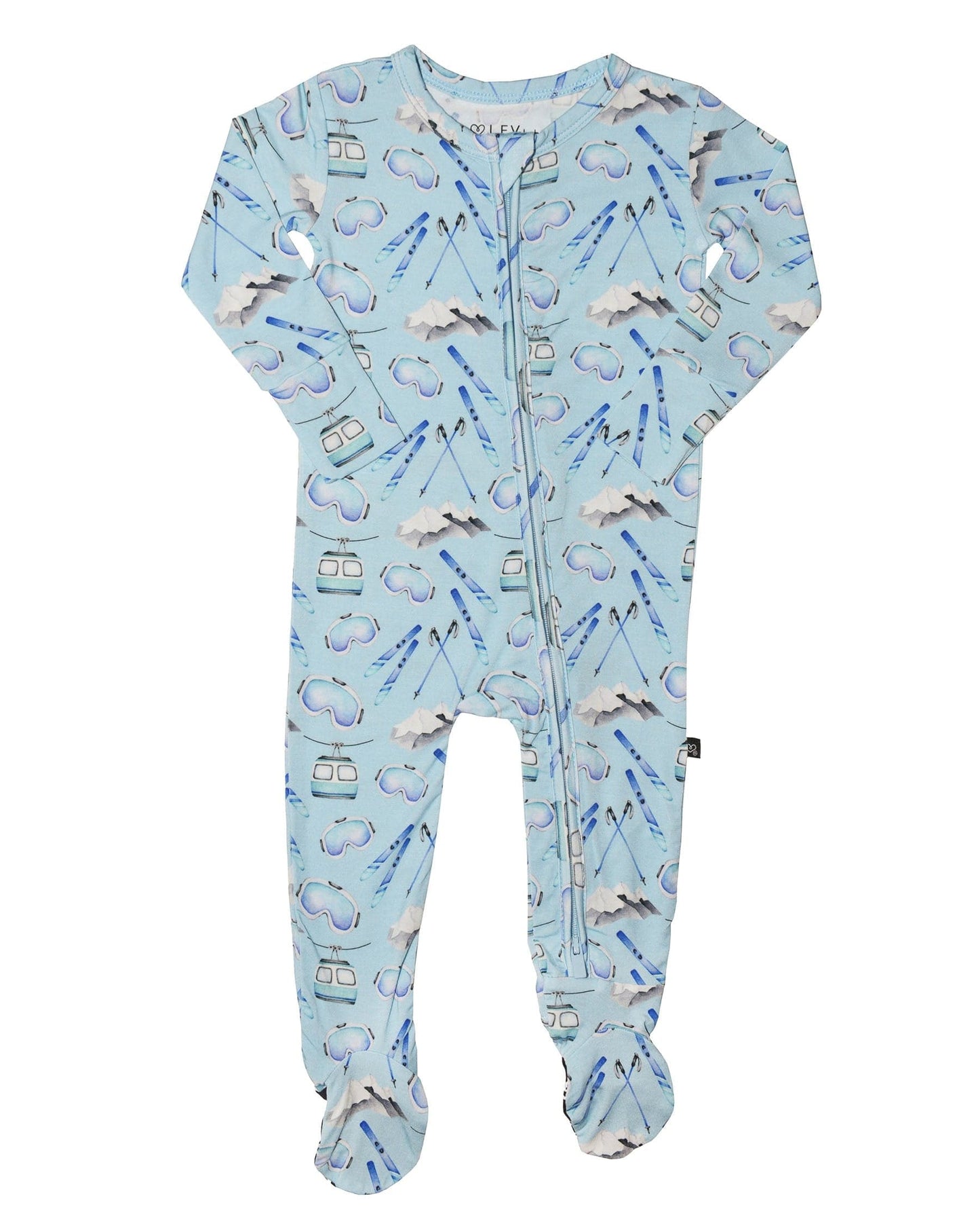 North Zippered Footie