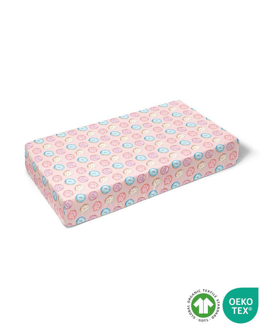 Donuts Crib Sheet-Bambooclothing- Lev Baby ™