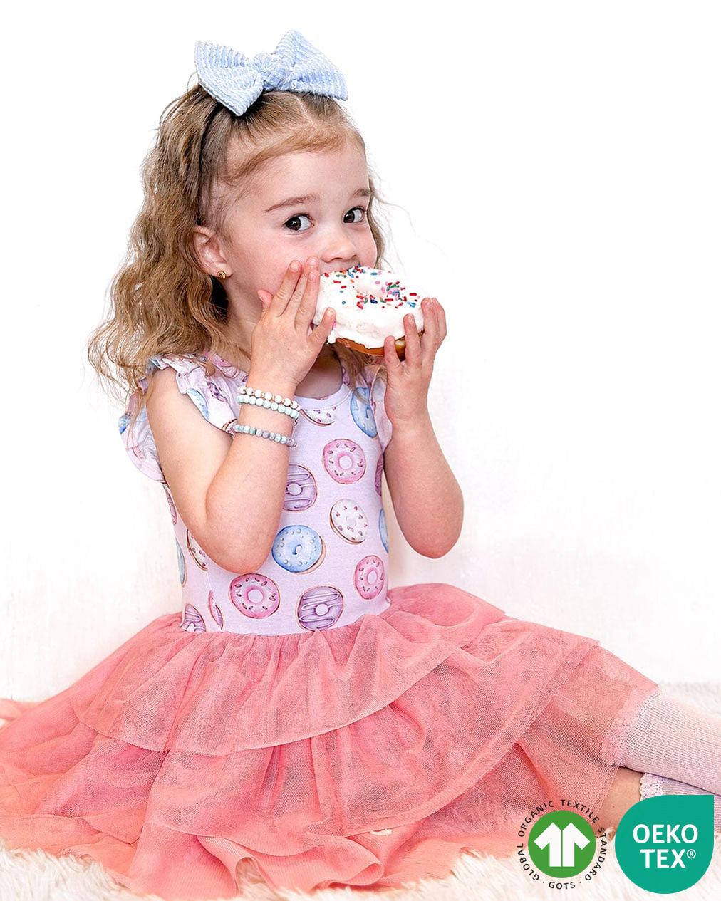 Donuts Tutu Tulle Dress-Bambooclothing- Lev Baby ™
