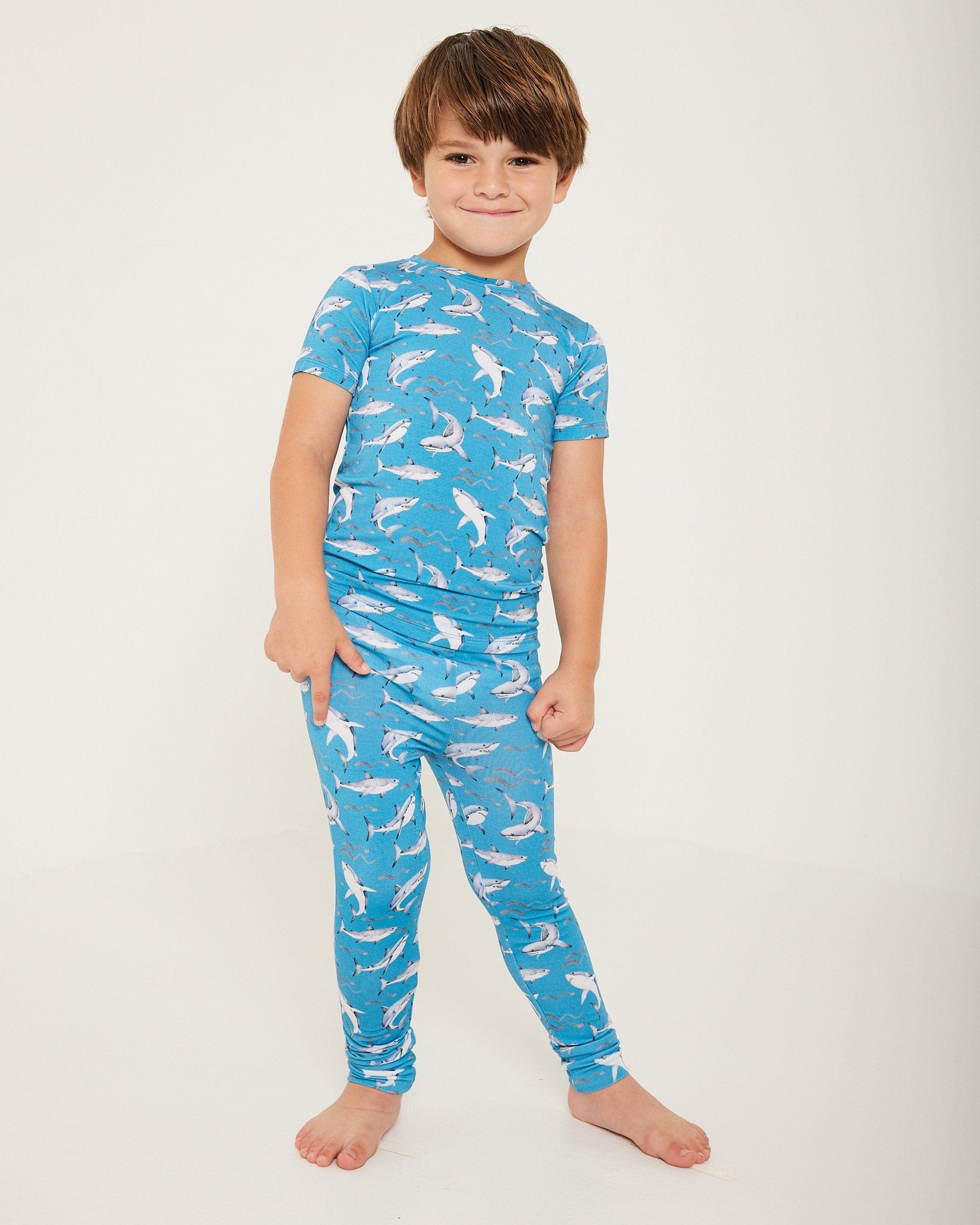 Sustainable Bamboo Shark Pajama Set