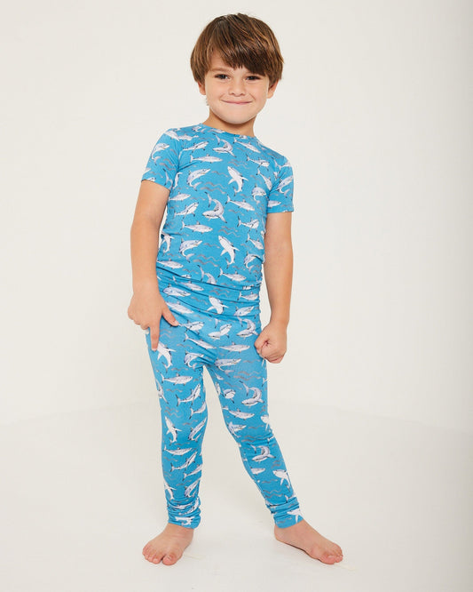 Sustainable Bamboo Shark Pajama Set
