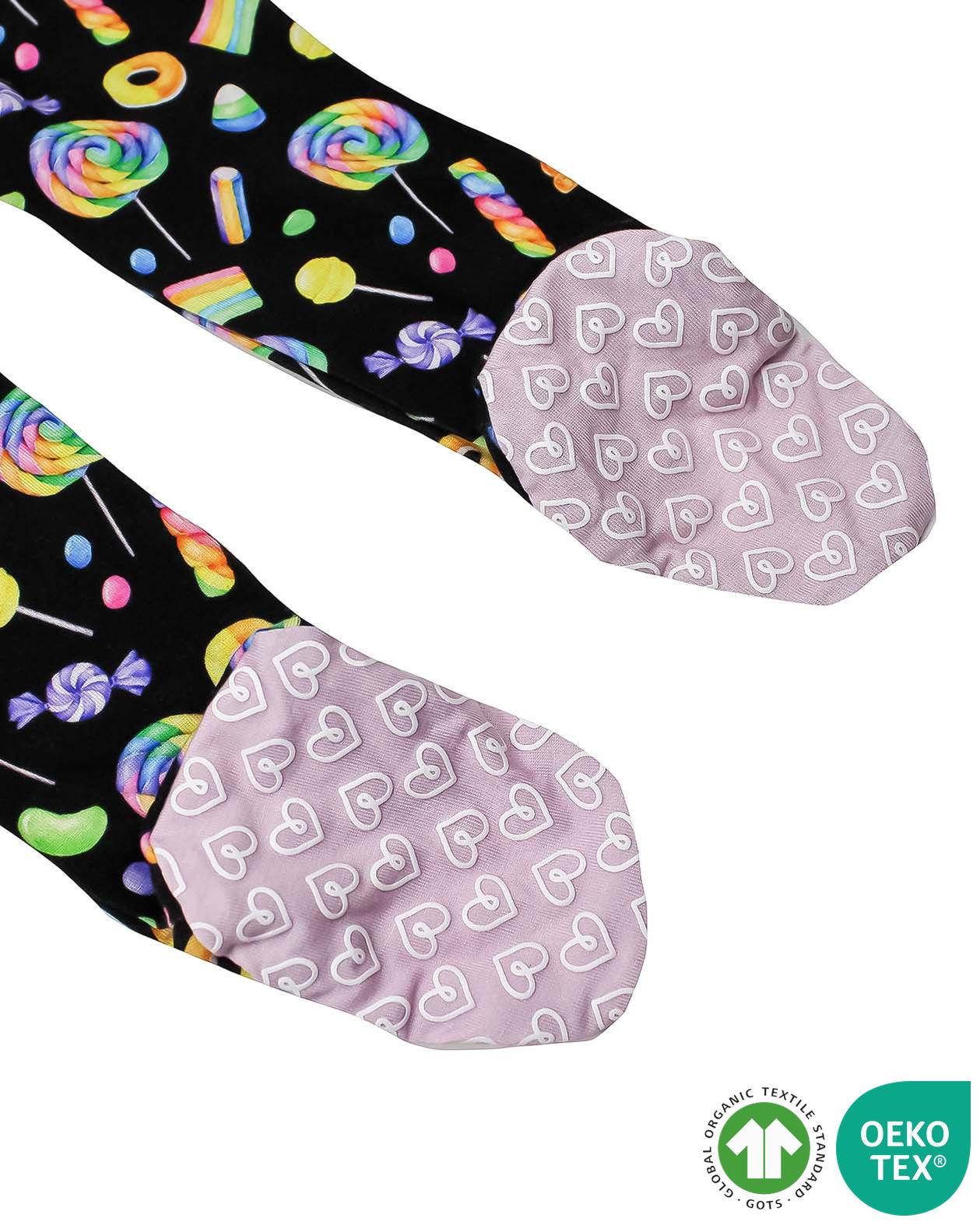 Ella Ruffled Zippered Footie