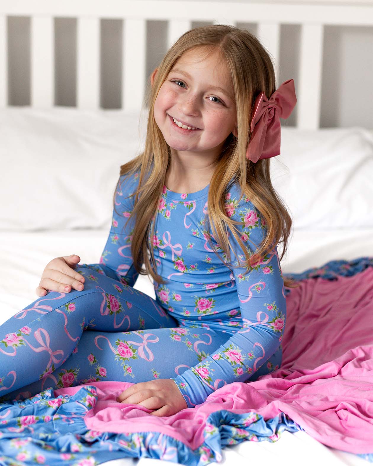 Elodie Ruffled Blanket