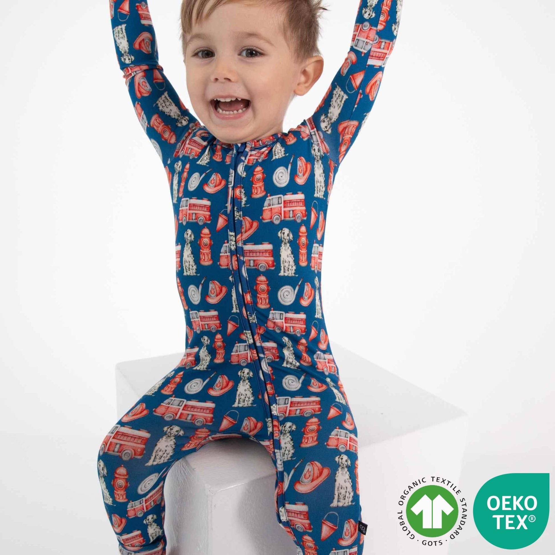 Fireman ‘Poppy’™: The Convertible Romper