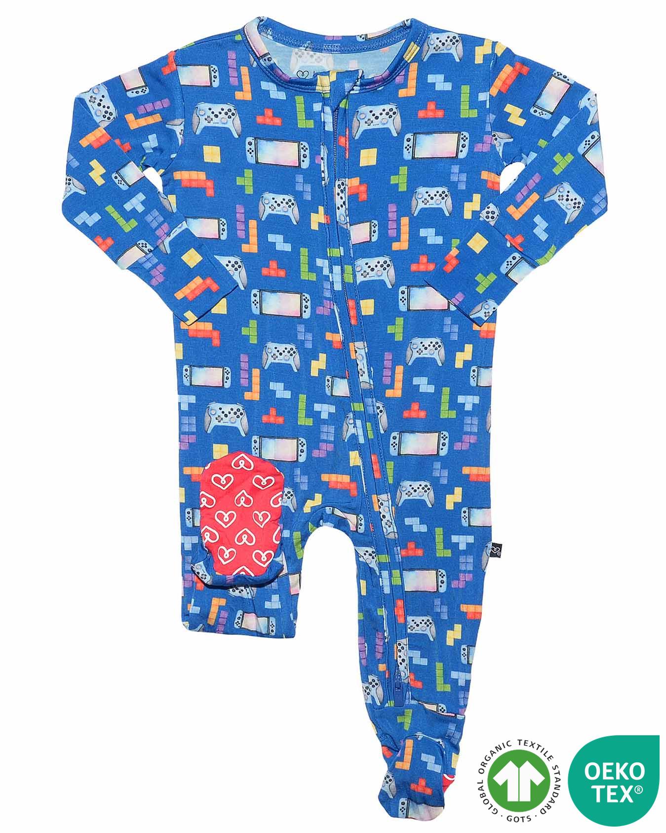 Lev Baby Zippered Footie from Easton Collection