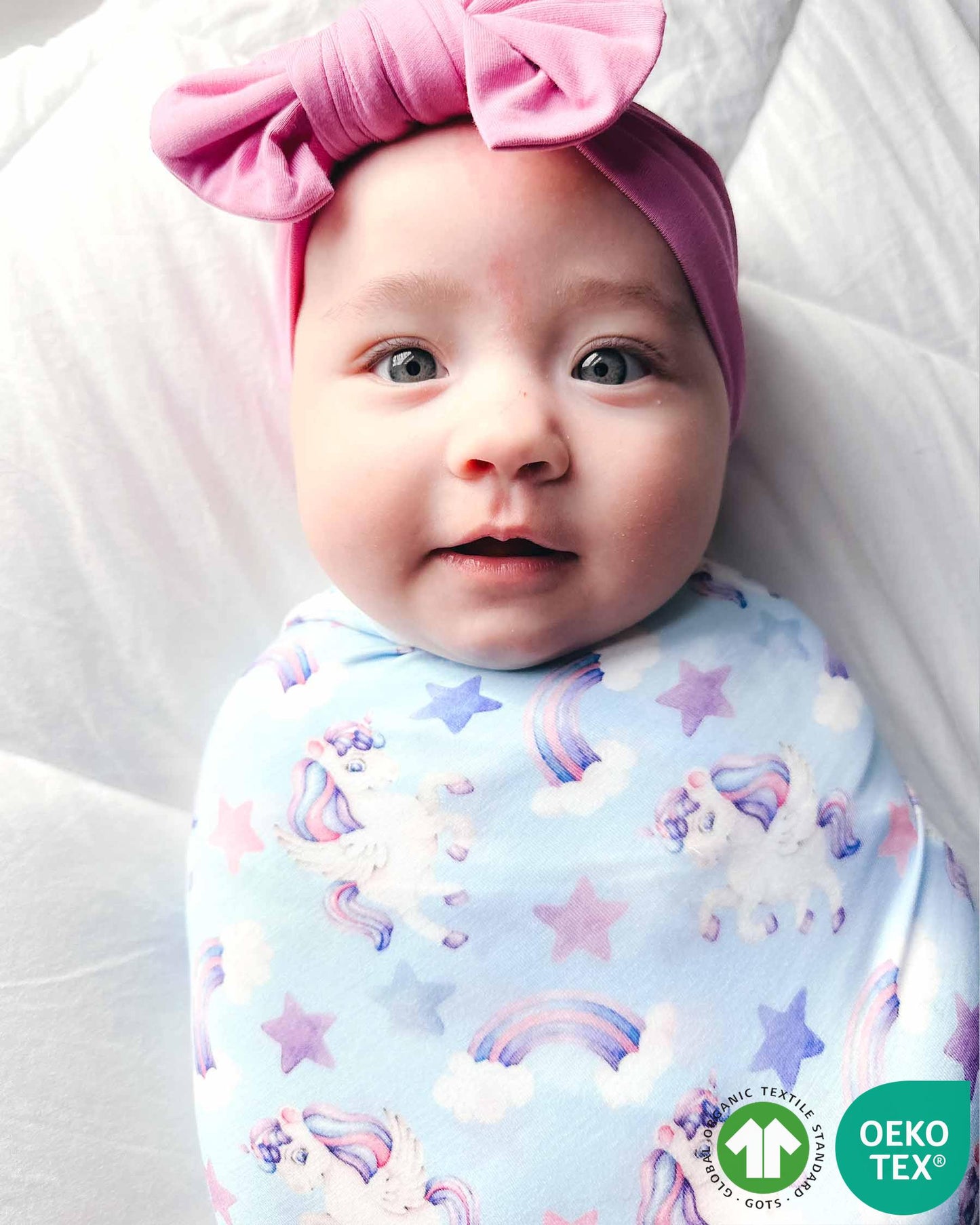 Unicorn Bamboo Swaddle