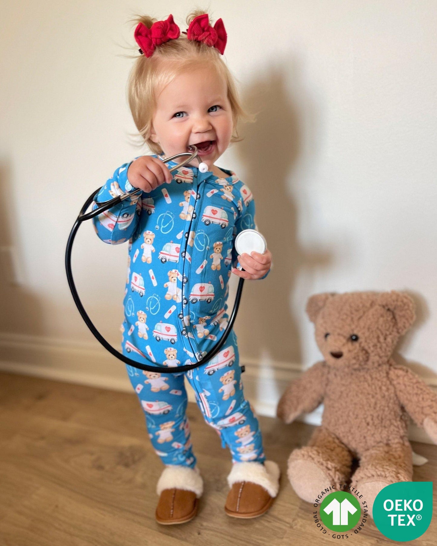 Nurse Bamboo ‘Poppy’™: The Convertible Romper