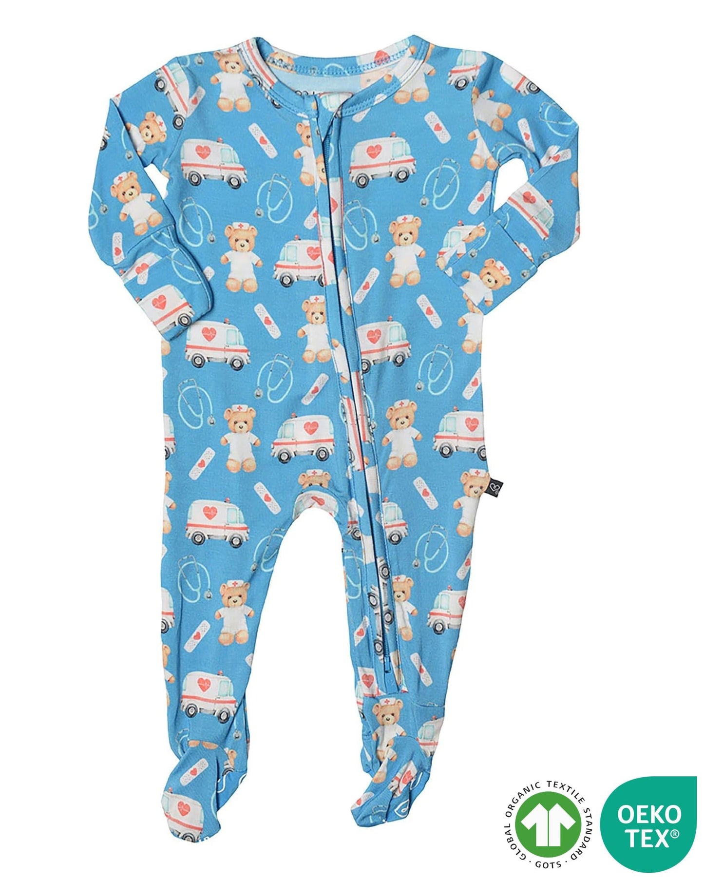 Lev baby Zippered Footie