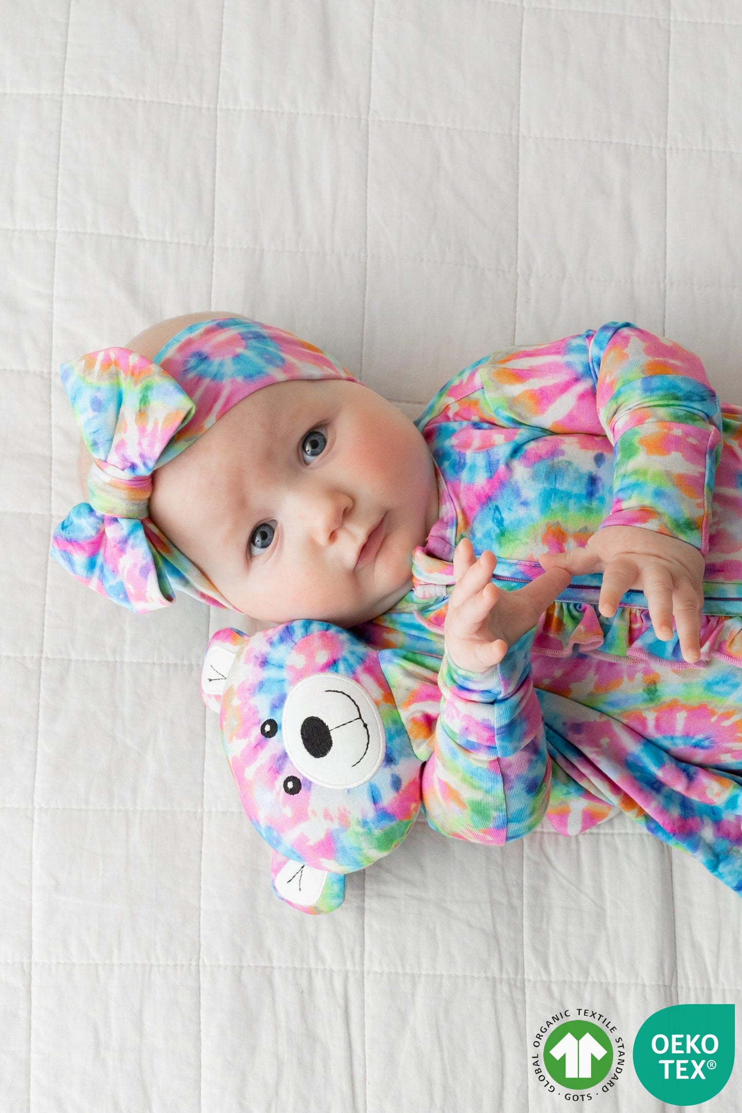 Rainbow Tie Dye Headband