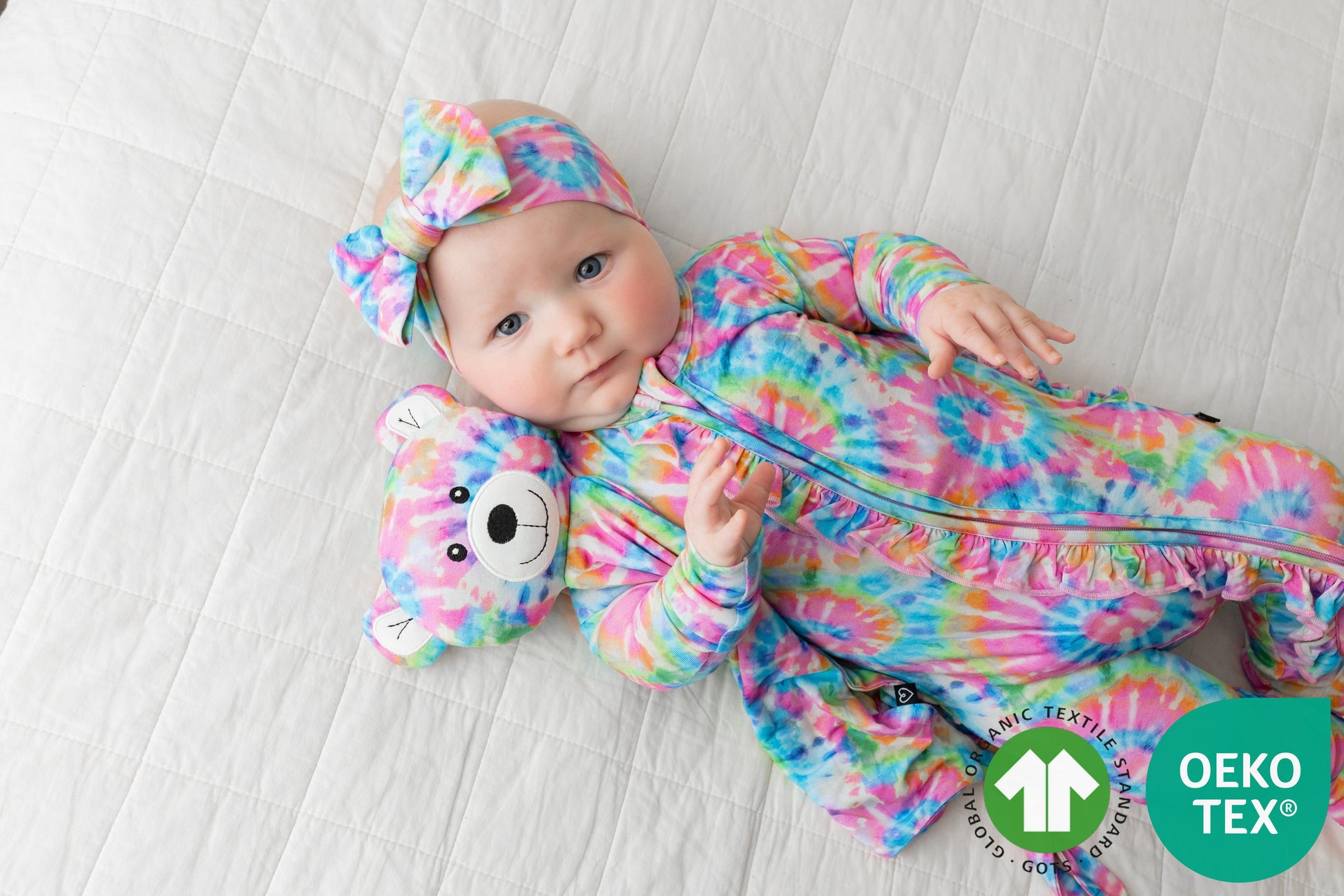 Baby Bamboo Tie Dye