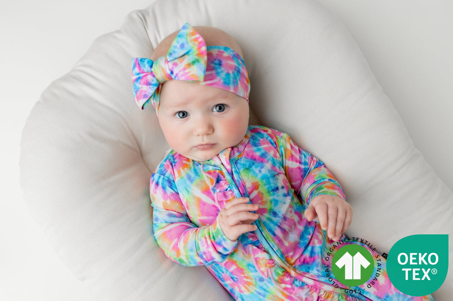 Rainbow Tie Dye Headband