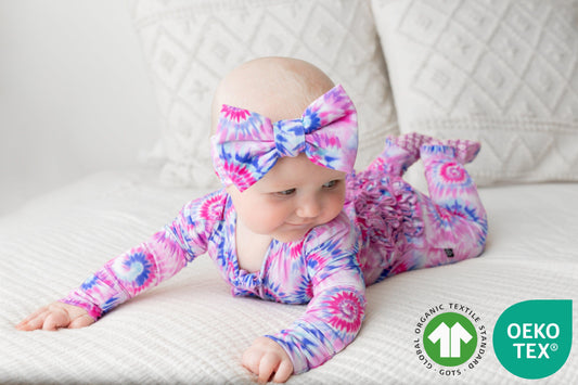 Pink Tie Dye Headband