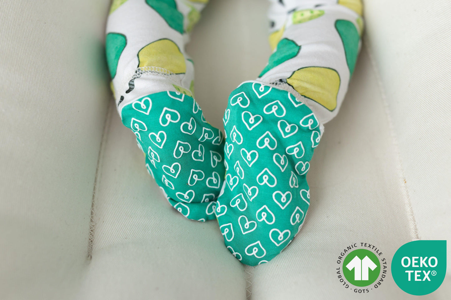Pat  Zippered Footie
