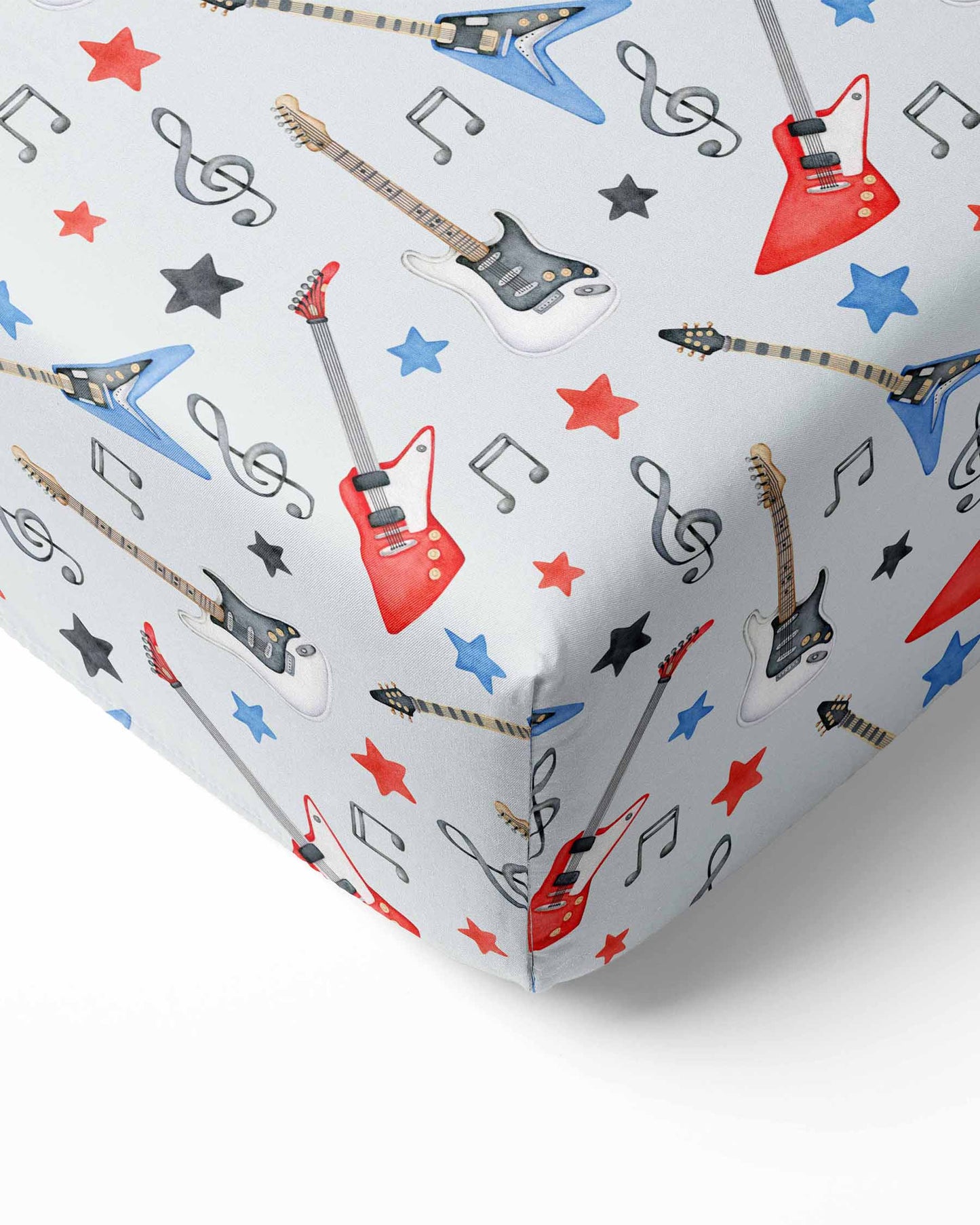 Music Bamboo Crib Sheets