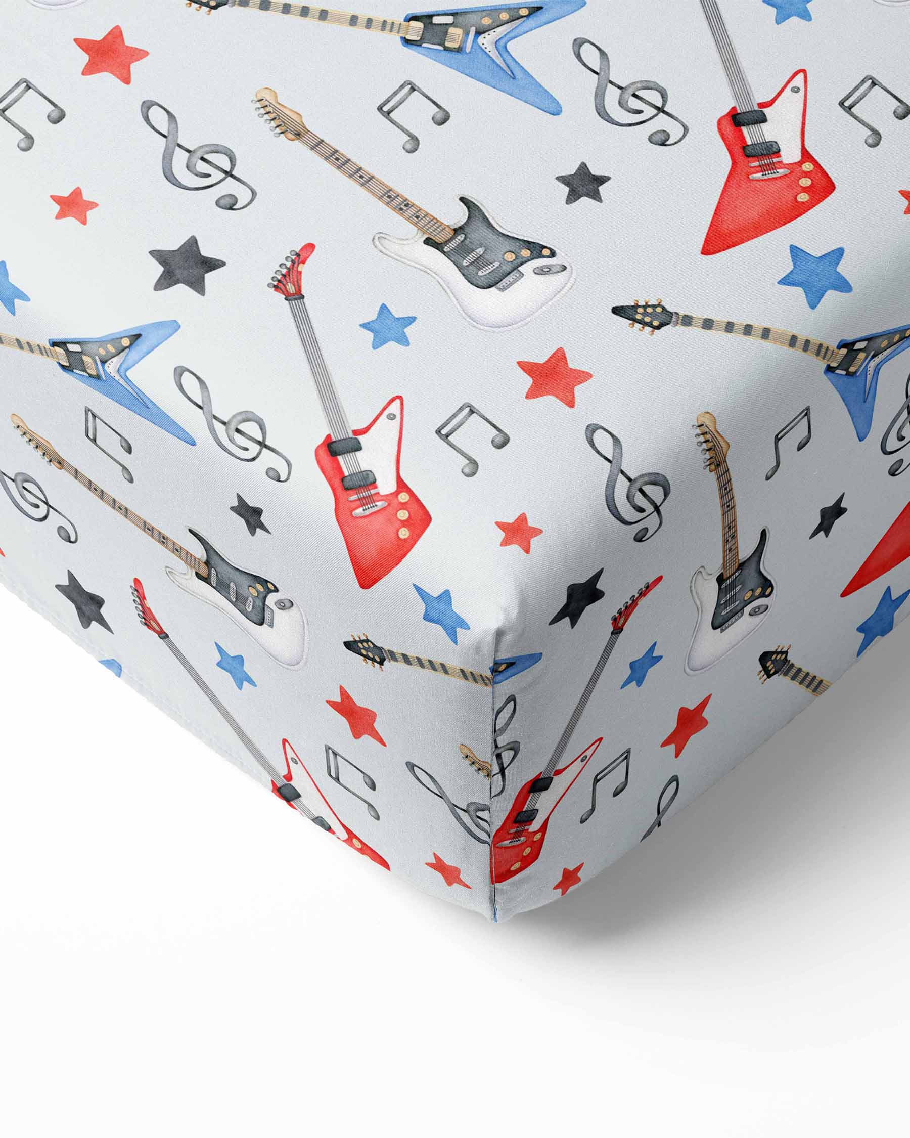 Music Bamboo Crib Sheets
