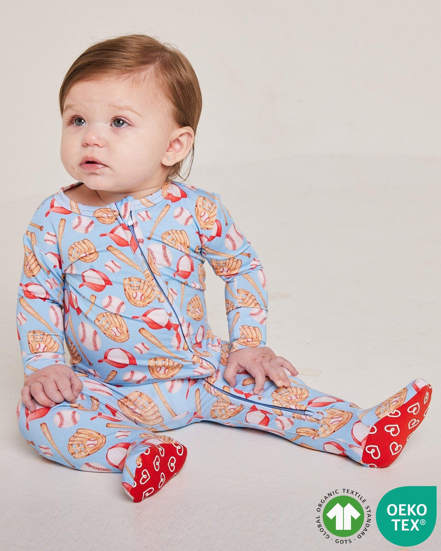 Joey Zippered Footie