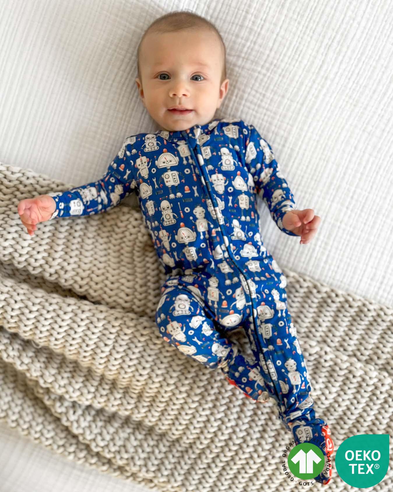 William Zippered Footie