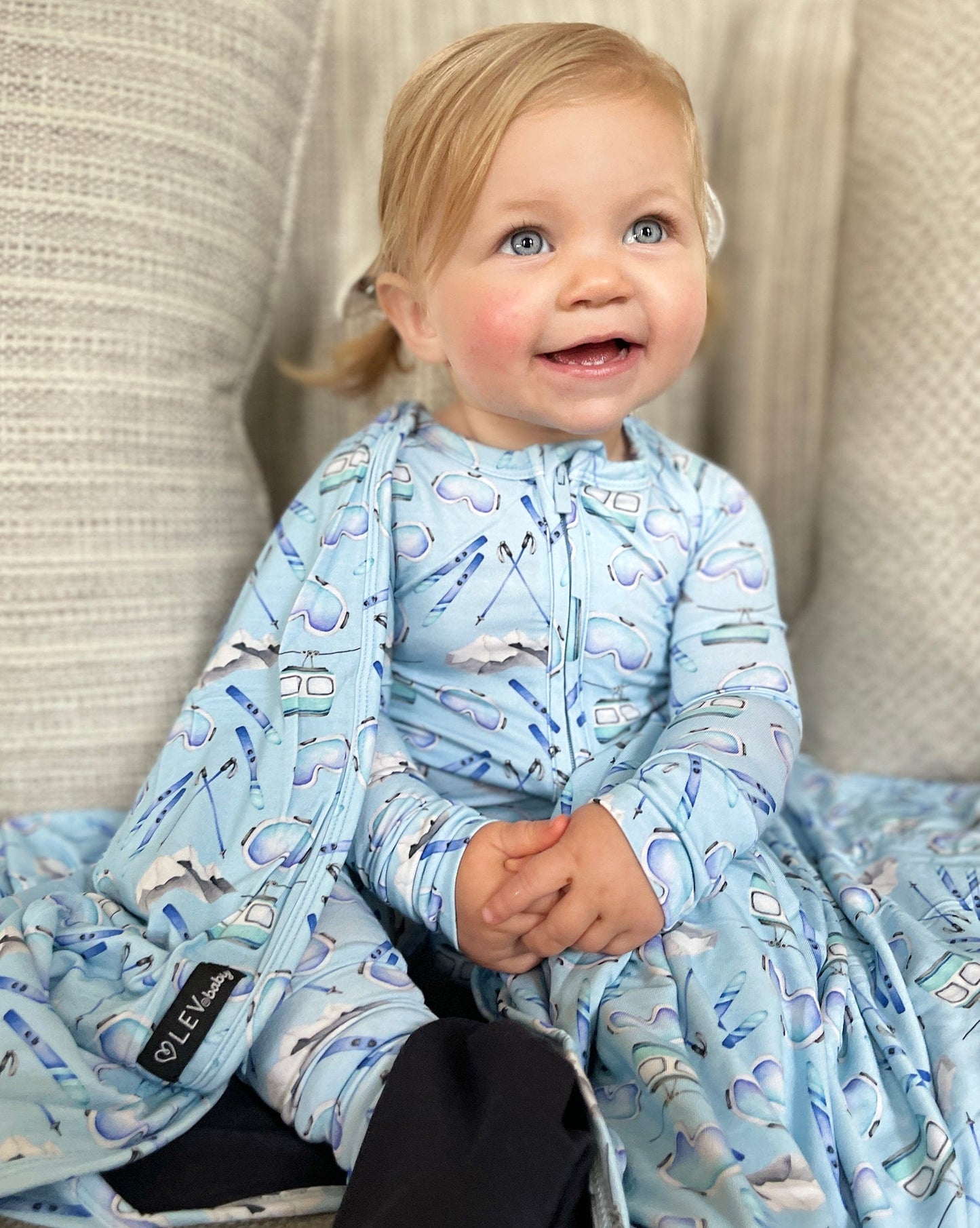 Ski Bamboo Blanket