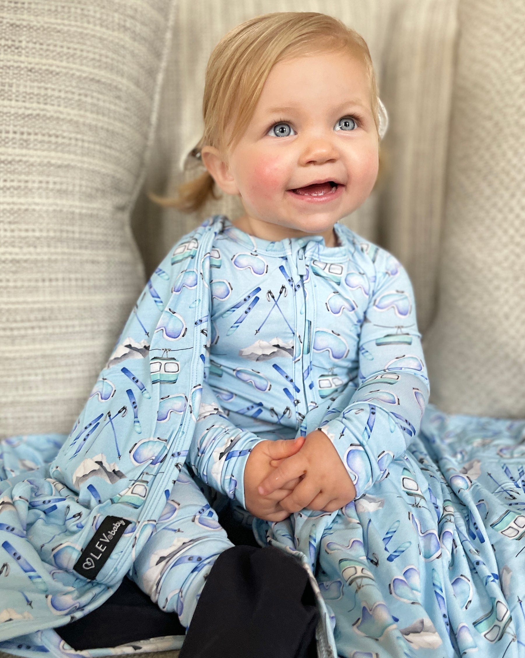 Ski Bamboo Blanket
