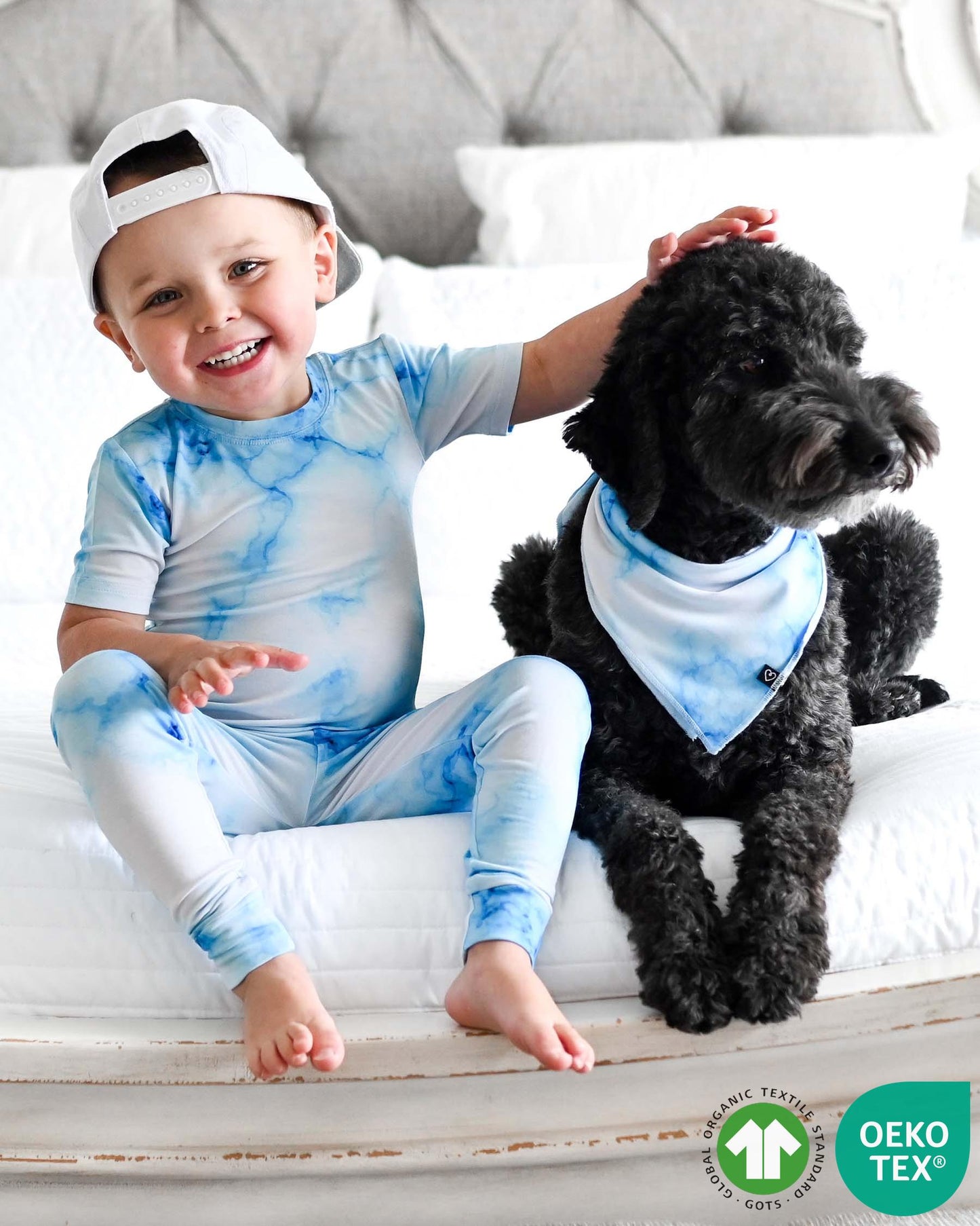Sustainable Bamboo Pet Bandana by Lev Baby