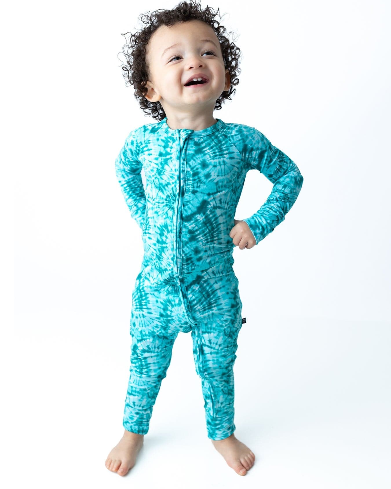 Green Tie Dye Poppy Convertible Romper