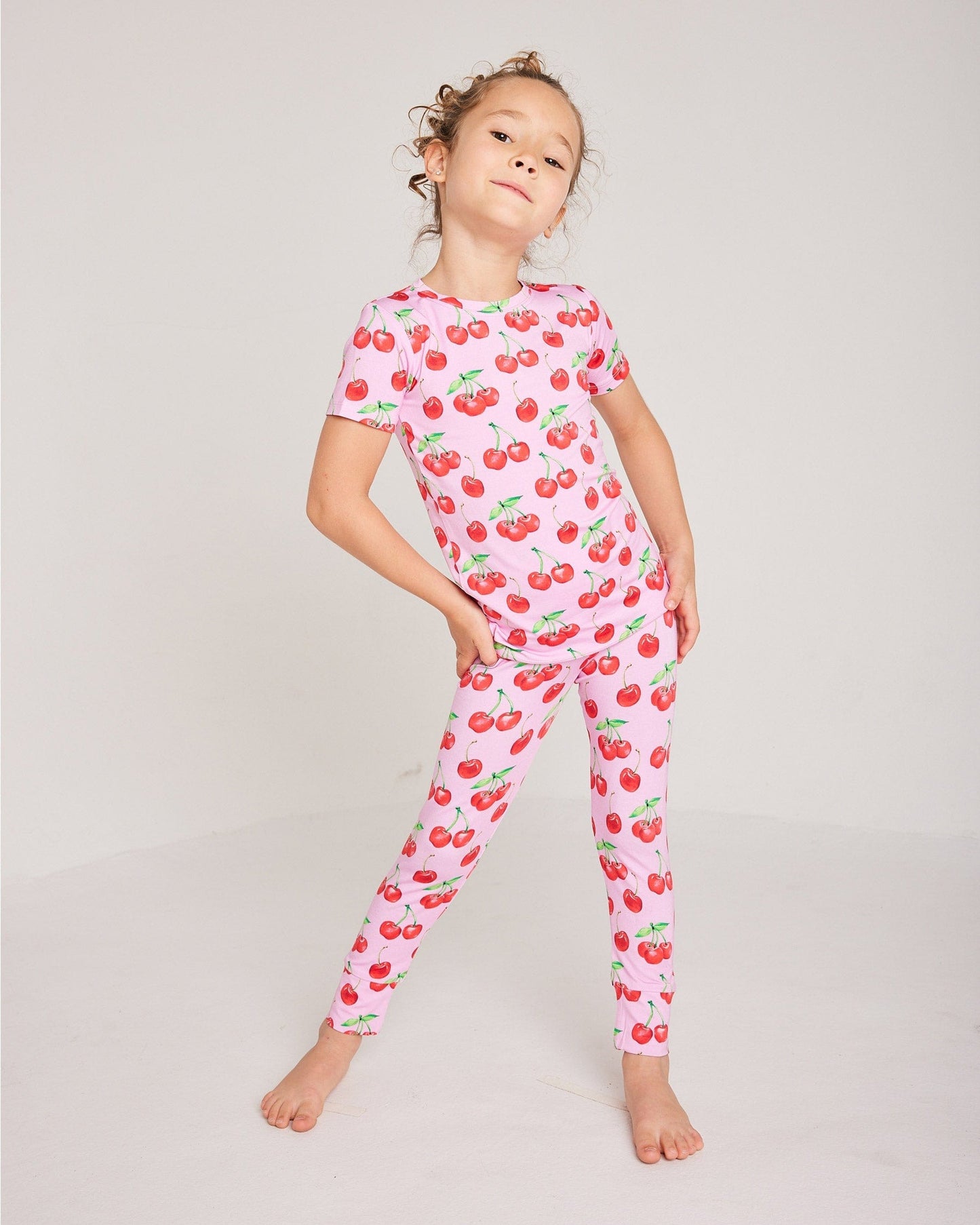 Cherry Bamboo Pajama Set