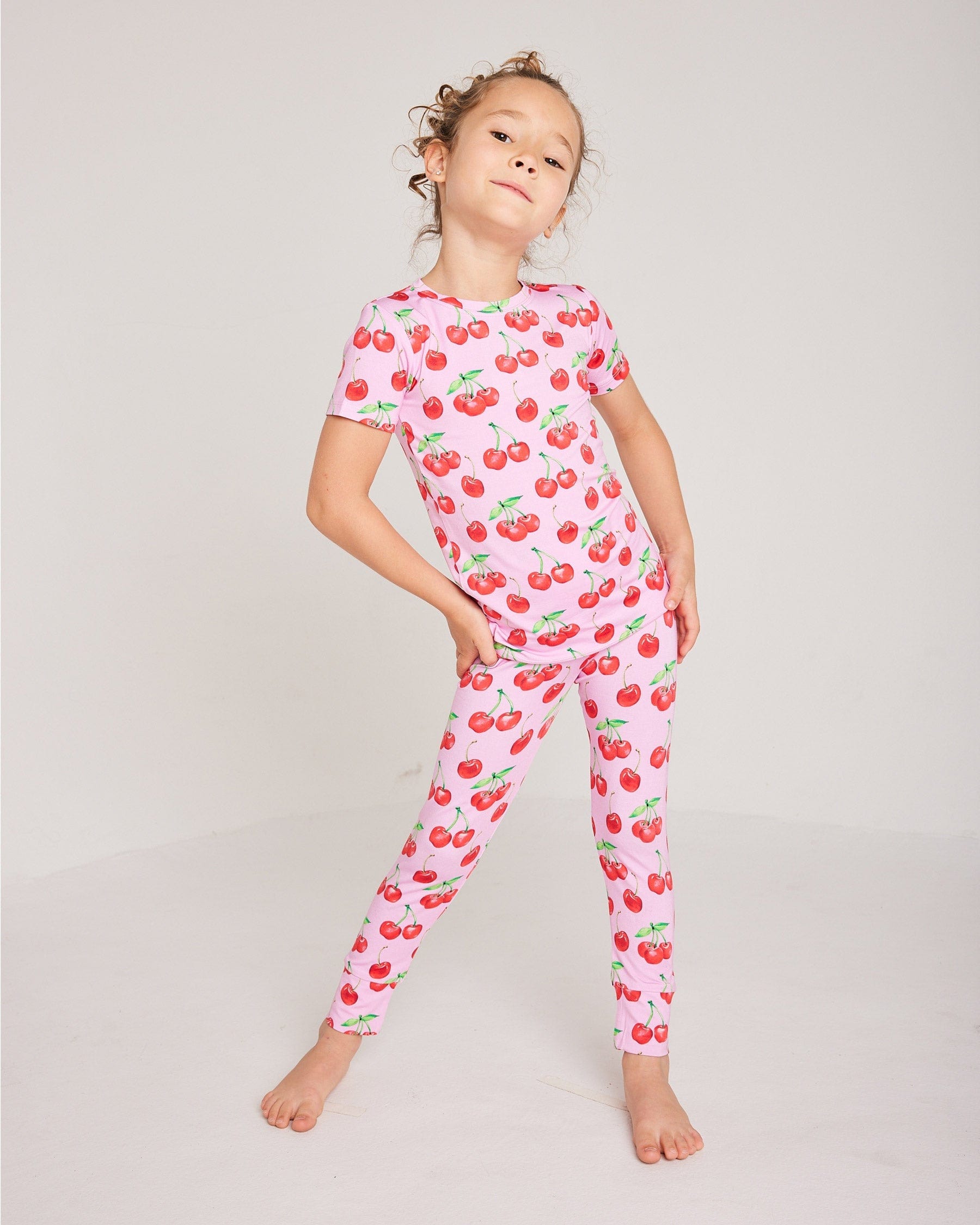 Cherry Bamboo Pajama Set