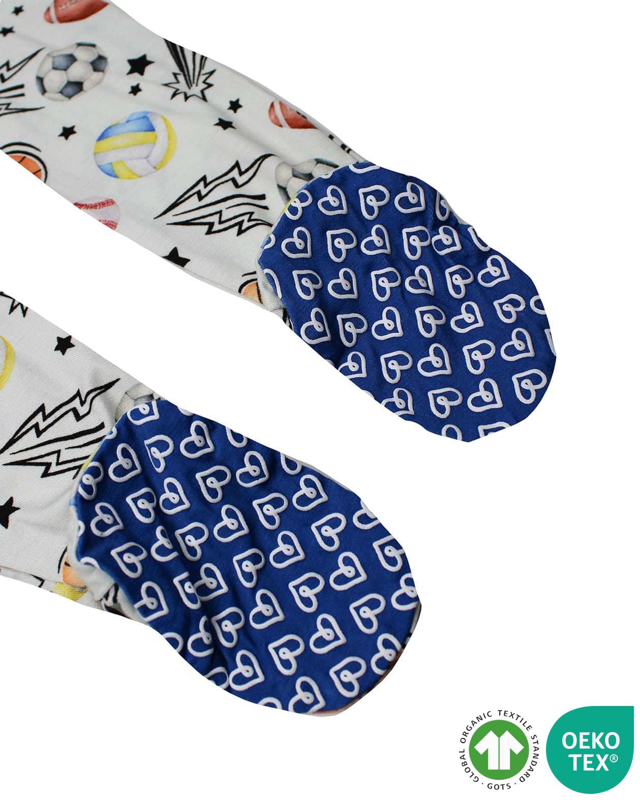 Mike Zippered Footie