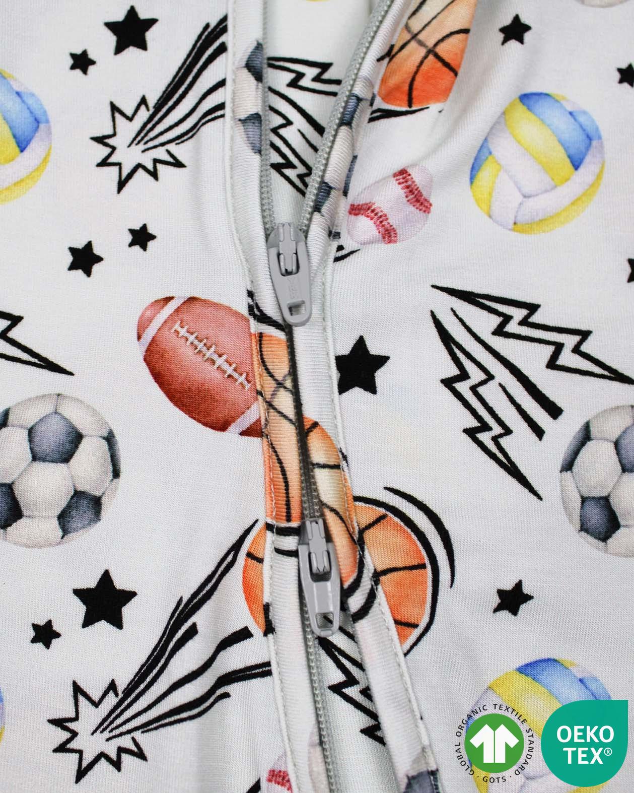 Mike Zippered Footie