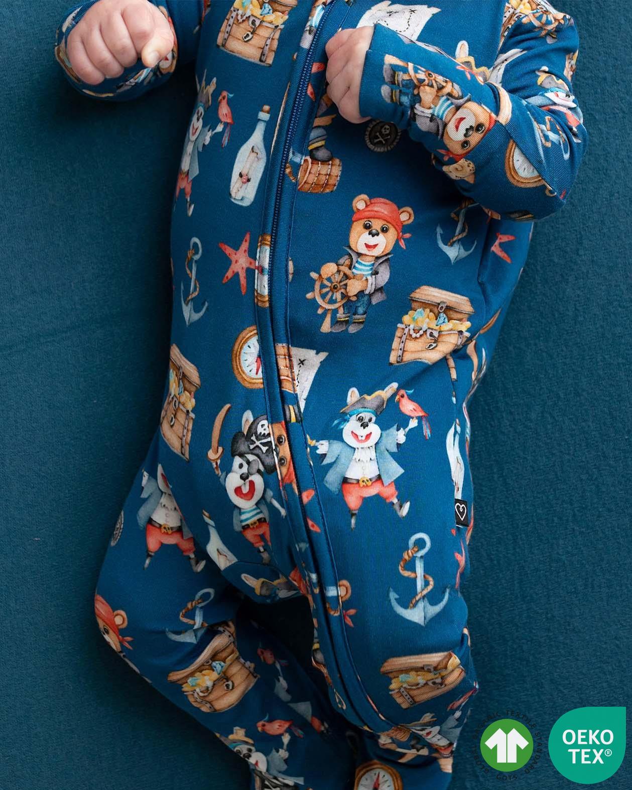 Miles Zippered Footie