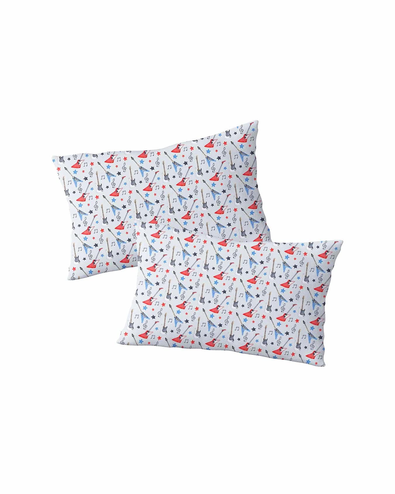 Sustainable Bamboo Music Pillowcases: Set of 2