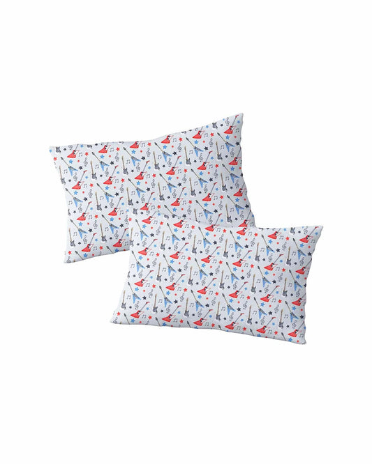 Sustainable Bamboo Music Pillowcases: Set of 2